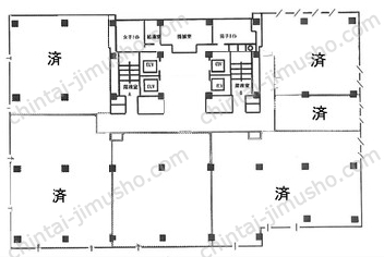 KRCビルディングの間取図