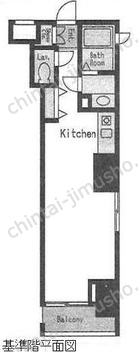 VORT銀座residenceの間取図