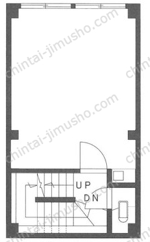 タカギビル4階の間取図