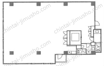 いちご渋谷宇田川町ビルの間取図