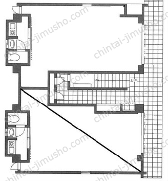 M HOUSE1階の間取図
