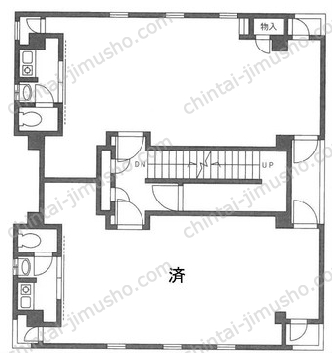 M HOUSE2階の間取図