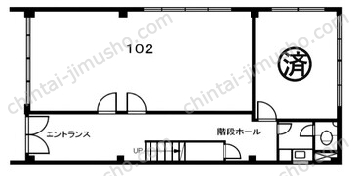 佐一ビルの間取図