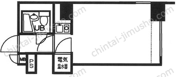 パシフィック乃木坂の間取図