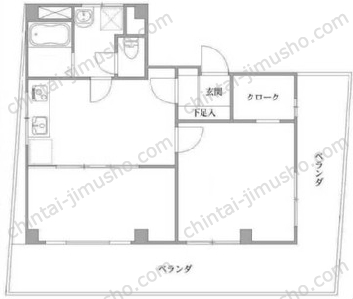 小田切ビルの間取図