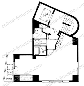 三晃ビル6階の間取図