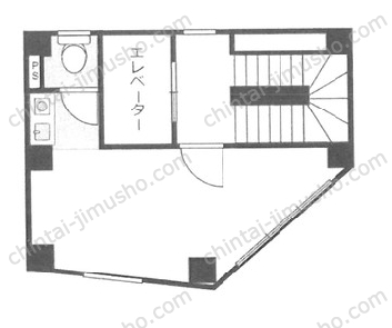 イーストワン水天宮の間取図