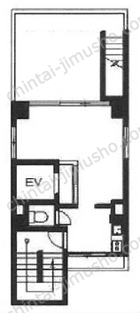 湯建大森北ビルⅡ8階の間取図