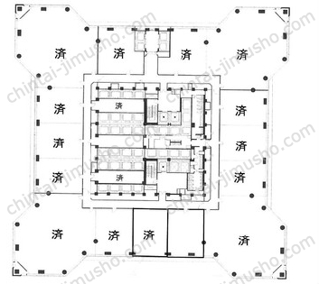 横浜ランドマークタワーの間取図