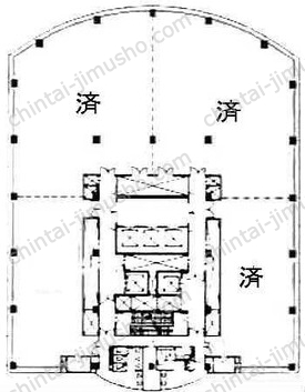 横浜東口ウィスポートビルの間取図