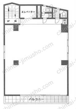 Glanffice茅場町の間取図