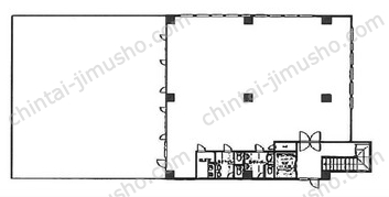 加賀屋国立ビル3Fの間取図