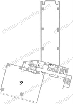 M&Cビルの間取図