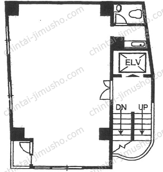 MKビル5階の間取図