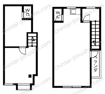 ムトウビル一括の間取図