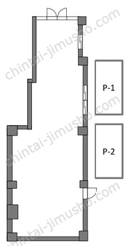 レジデンスSUDA1階の間取図