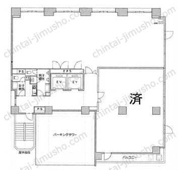 NEXGATE横浜桜木町の間取図