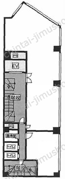 第三柳下ビルの間取図