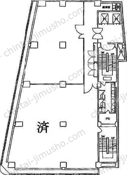 第1秋山ビルディングの間取図