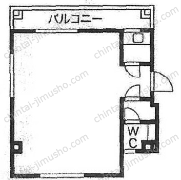 キャナールビル4階の間取図