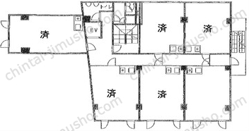佐伯池袋ビルの間取図