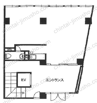 城辺橋ビルの間取図