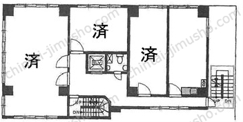 神田中央ビルの間取図