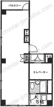 光建北の丸ビルの間取図