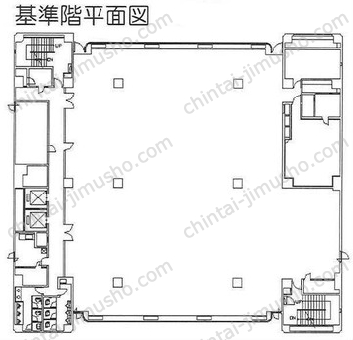 青山サンクレストビル7階の間取図