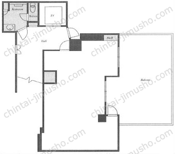 ジュエル銀座の間取図