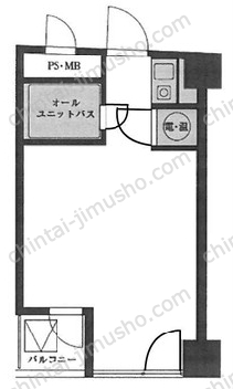 スターコート日本橋5階の間取図