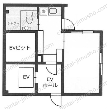 VORT渋谷神泉の間取図