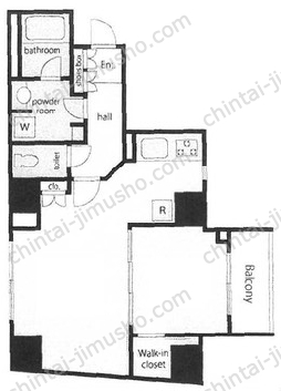 VORT渋谷松濤residenceの間取図