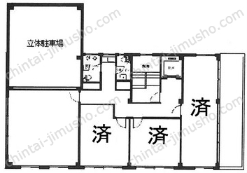 ネオ神谷ビルの間取図