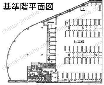 パークアベニュー(岩崎共同ビル)10階の間取図