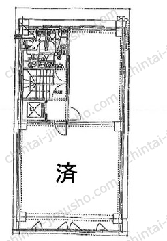 井門茅場町ビルの間取図