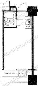 東京ロイヤルプラザの間取図