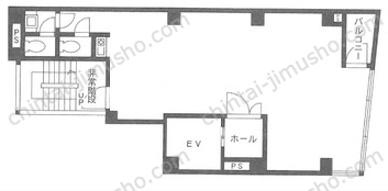 八丁堀KSビルの間取図