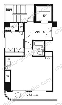 飯田橋丸ビル6Fの間取図