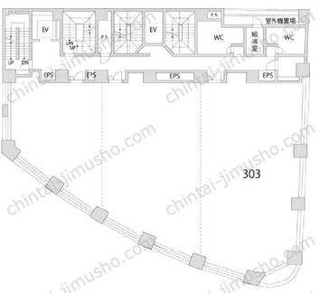 ルネパルティーレ汐留の間取図