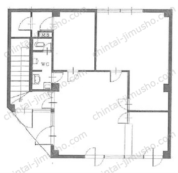 IANDI五反田181階の間取図
