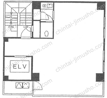 SHINO 38 BLDG．3階の間取図