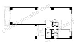 ワールド四谷ビル2階の間取図