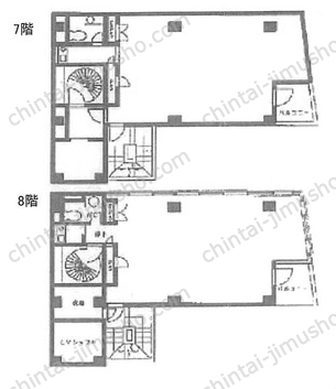 安和淡路町ビル一括の間取図