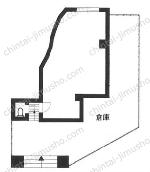 WOODY211階の間取図