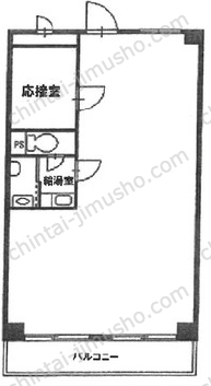 ヴェラハイツ代々木／桑野田中ビルの間取図