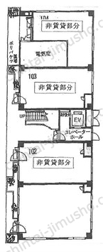 丸榮ハイム富岡の間取図