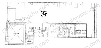 あいおいニッセイ同和損保浅草ビルの間取図