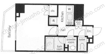 VORT渋谷松濤residenceの間取図