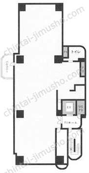 OS八王子プラザの間取図